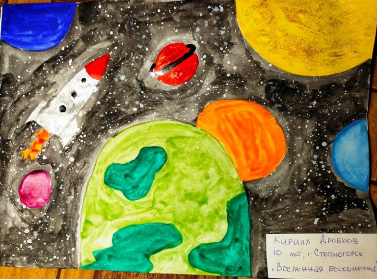 Подробнее о статье Дети нашей епархии приняли участие в конкурсе изобразительного искусства «Заправлены в планшеты космические карты»